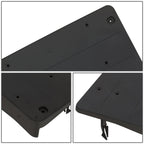 2019-2020 Mercedes C300 Front License Plate Mounting Bracket Black