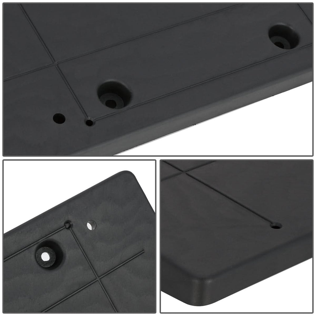 11-15 MINI Cooper License Plate Mounting Bracket Front Black