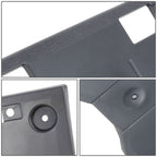 13-15 Nissan Sentra Front License Plate Mounting Bracket - Black