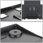 13-15 Nissan Sentra Front License Plate Mounting Bracket - Black
