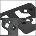 15-18 Nissan Murano Front License Plate Mounting Bracket - Black