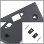 2013-2018 Nissan NV200 Front License Plate Mounting Bracket - Black