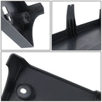10-13 Nissan Altima Coupe Front License Plate Mounting Bracket - Black
