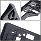 2009-2012 Toyota RAV4 Front License Plate Mounting Bracket - Black