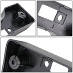 2005-2008 Toyota Matrix Front License Plate Mounting Bracket - Black