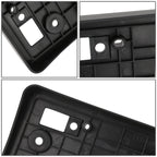 2009-2011 Toyota Yaris Front License Plate Mounting Bracket Black