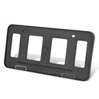 09-16 Toyota Venza Front License Plate Mounting Bracket - Black