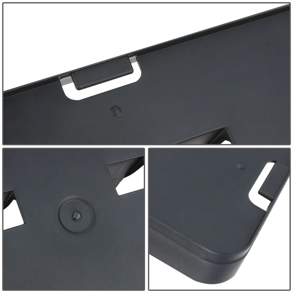 09-13 Toyota Corolla Front License Plate Mounting Bracket - Black