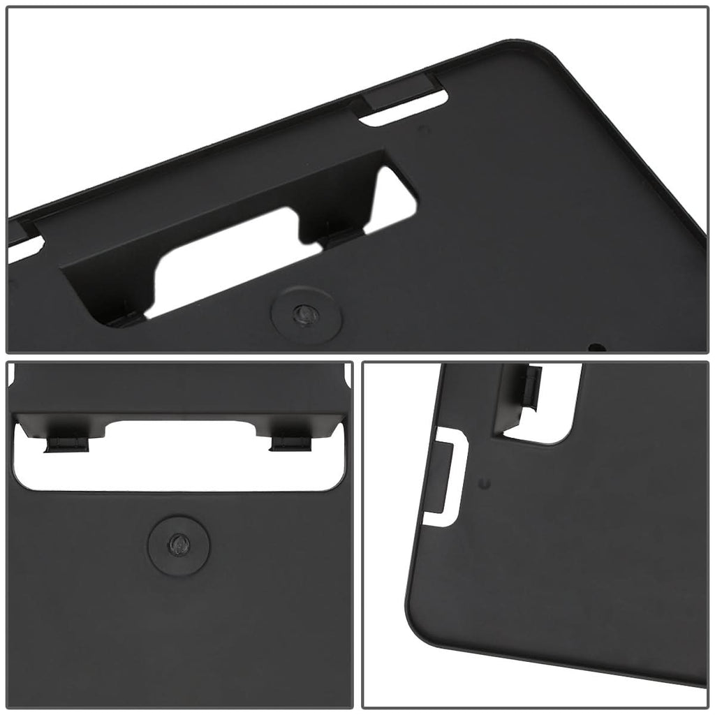 2014-2016 Toyota Corolla Front License Plate Mounting Bracket Black