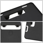 2014-2016 Toyota Corolla Front License Plate Mounting Bracket Black