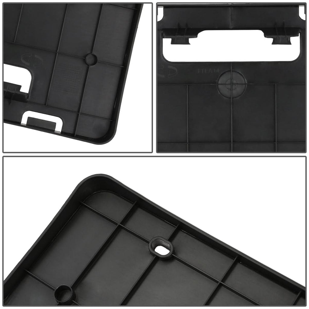 2014-2016 Toyota Corolla Front License Plate Mounting Bracket Black