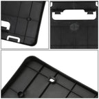 2014-2016 Toyota Corolla Front License Plate Mounting Bracket Black