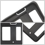 2014-2018 Toyota Tundra Front License Plate Mounting Bracket - Black