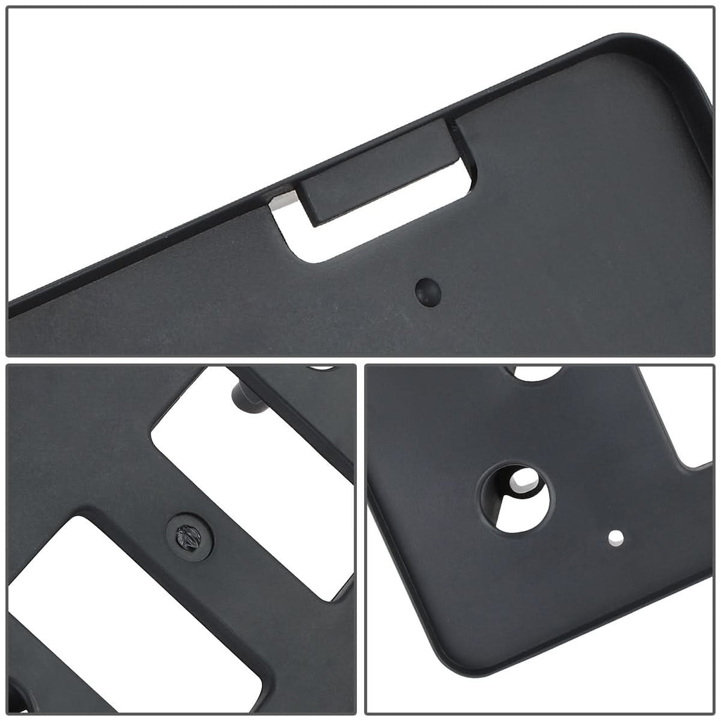 15-17 Toyota Camry Front License Plate Mounting Bracket - Black