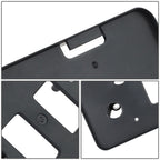 15-17 Toyota Camry Front License Plate Mounting Bracket - Black