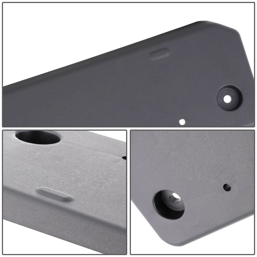 2014-2021 Toyota 4Runner License Plate Mounting Bracket - Front Black