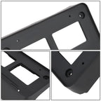 2016-2021 Toyota Tacoma Front License Plate Mounting Bracket Black