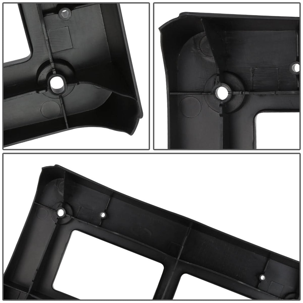 2016-2021 Toyota Tacoma Front License Plate Mounting Bracket Black