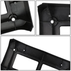 2016-2021 Toyota Tacoma Front License Plate Mounting Bracket Black