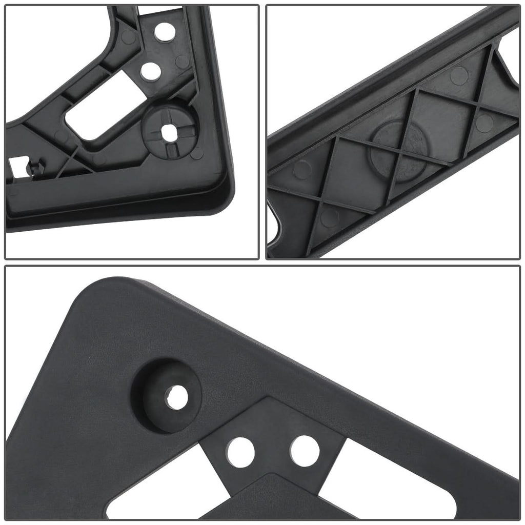 2016-2018 Toyota Prius Front License Plate Mounting Bracket - Black