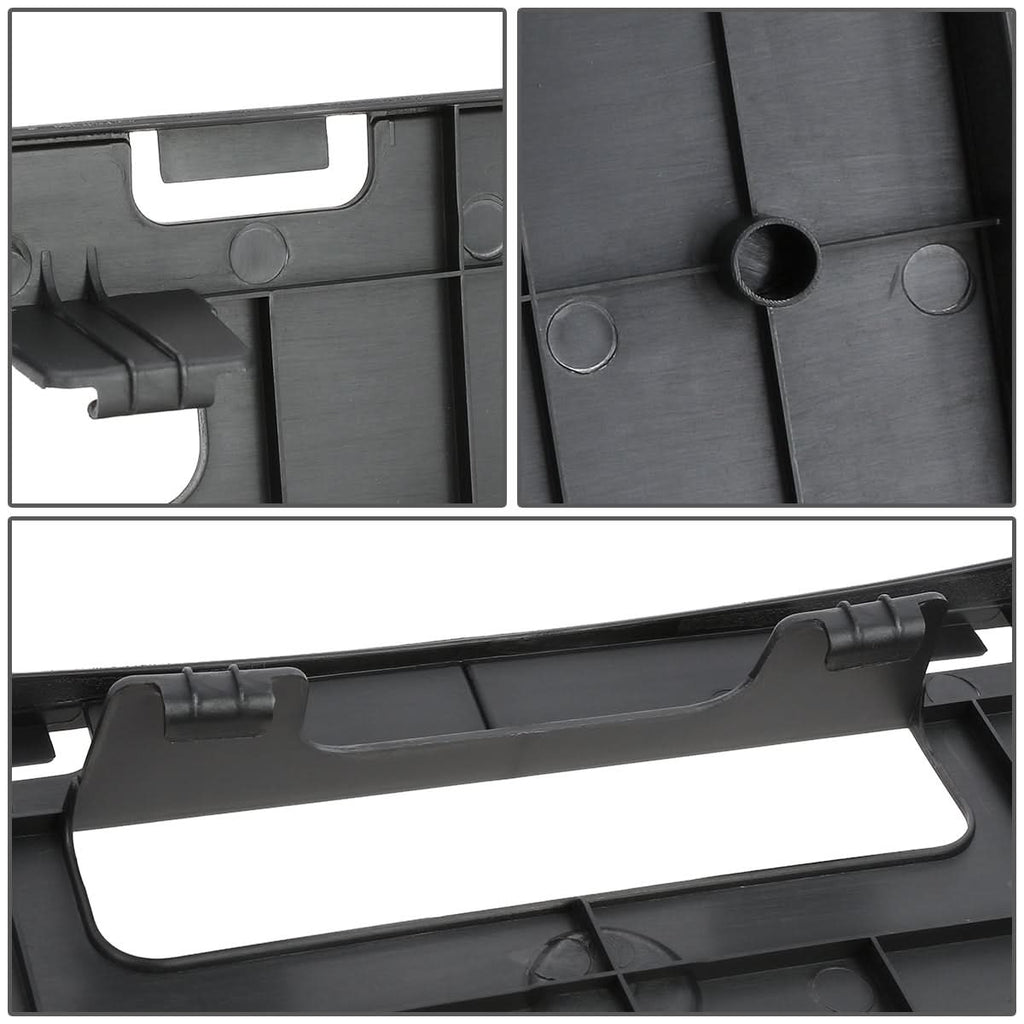 2017-2019 Toyota Corolla Front License Plate Mounting Bracket Black