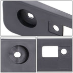 2018-2019 Toyota C-HR Front License Plate Mounting Bracket - Black