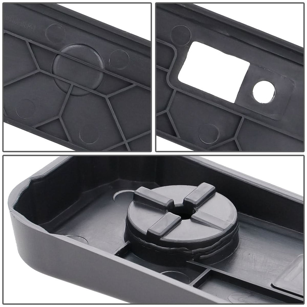 2018-2019 Toyota C-HR Front License Plate Mounting Bracket - Black
