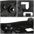 2018-2020 Toyota Camry Front License Plate Mounting Bracket Black
