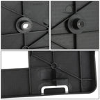 18-20 Toyota Sienna Front License Plate Mounting Bracket Black