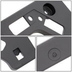 2019-2021 Toyota Prius Front License Plate Mounting Bracket - Black