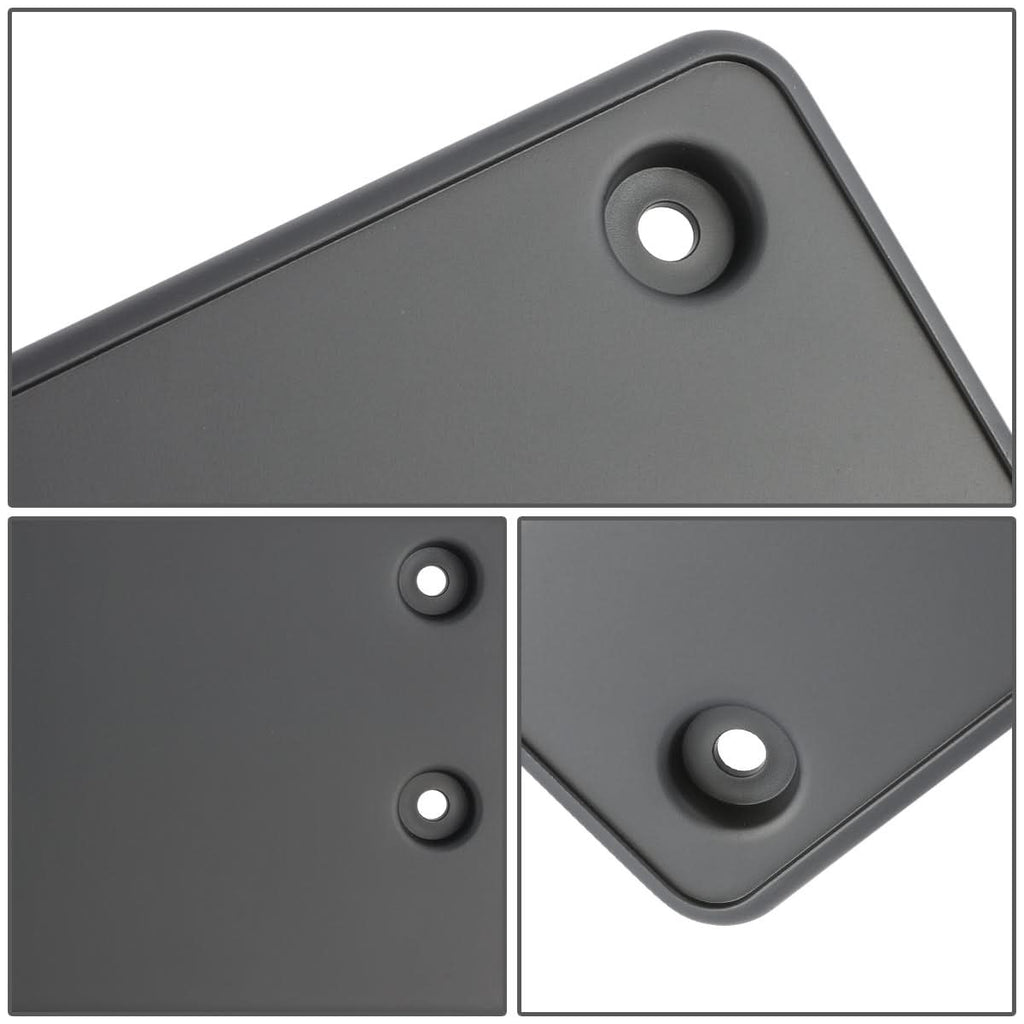 18-21 Volkswagen Tiguan Front License Plate Mounting Bracket - Black