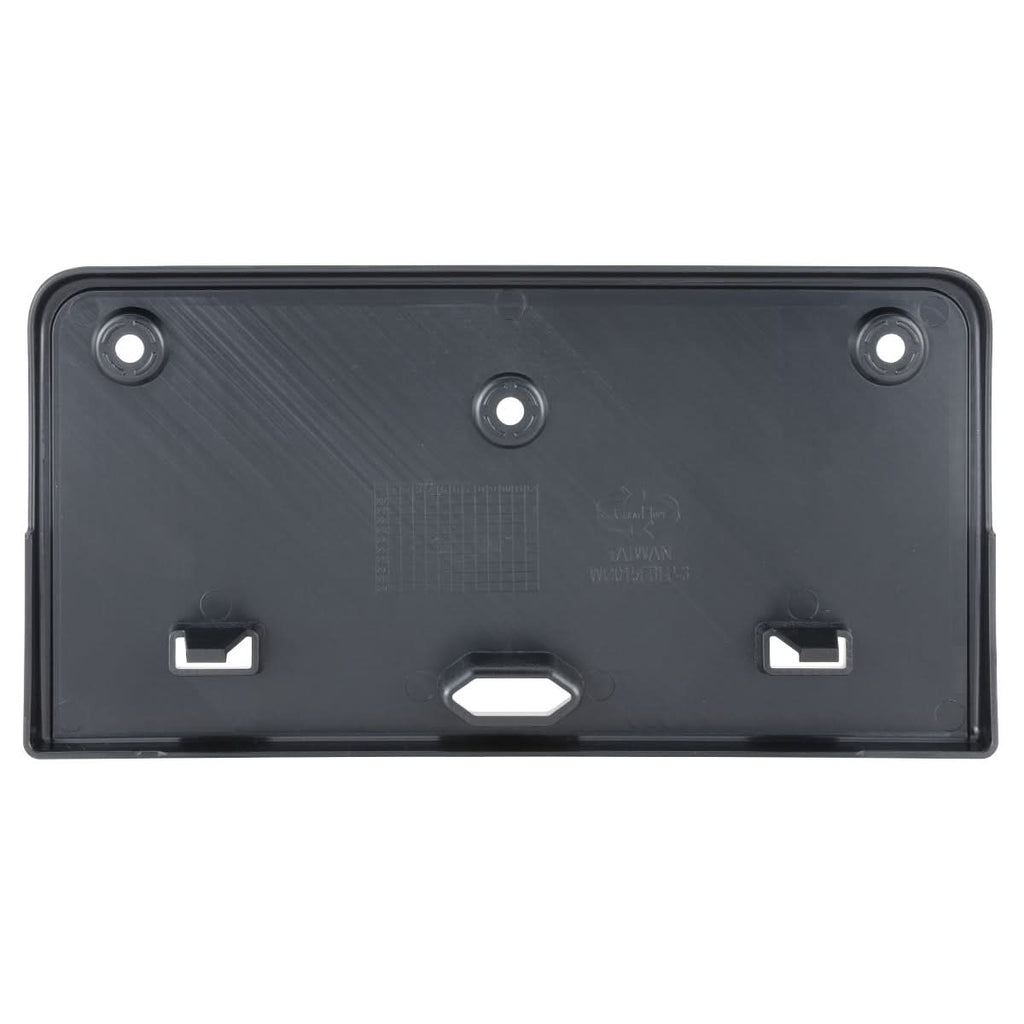 2015 Volkswagen GTI Front License Plate Mounting Bracket - Black