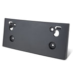 09-18 Volkswagen Tiguan Rear License Plate Mounting Bracket - Black