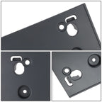 09-18 Volkswagen Tiguan Rear License Plate Mounting Bracket - Black