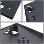 09-18 Volkswagen Tiguan Rear License Plate Mounting Bracket - Black