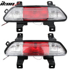 2015-2020 Ford Mustang Euro Clear Red Fog Light Brake Reverse Lamp