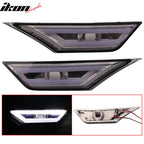 2016-2018 Honda Civic Smoke LED Front Sidemarkers Side Marker Light