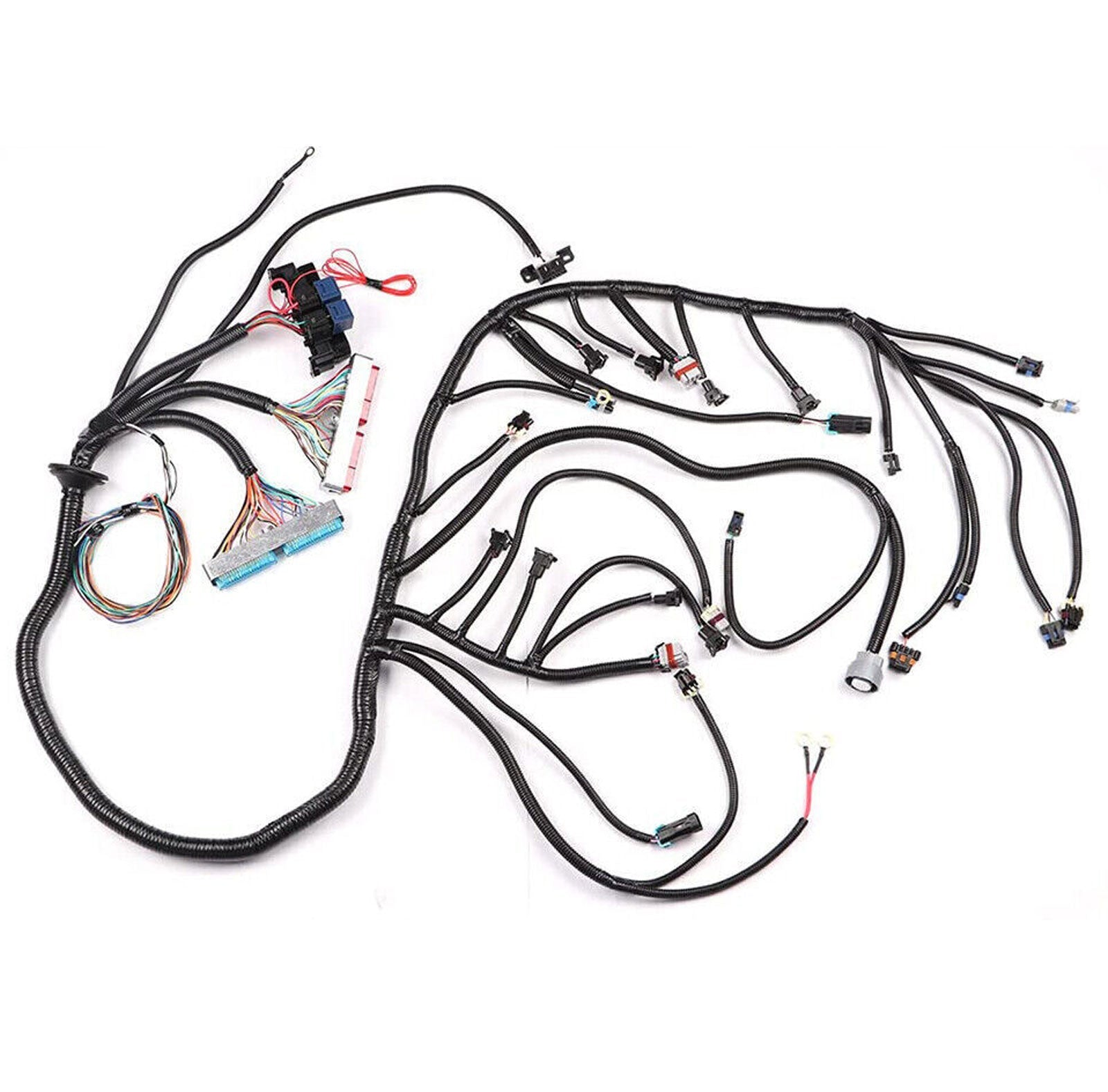 99-03 Vortec 4.8 5.3 6.0L Standalone LS Wiring Harness 4L60E DBC Cable PCM ECM - Bull Boost Performance