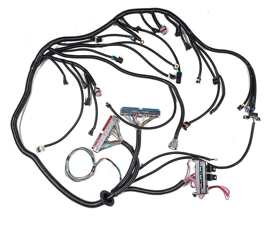99-03 Vortec 4.8 5.3 6.0L Standalone LS Wiring Harness 4L60E DBC Cable PCM ECM - Bull Boost Performance