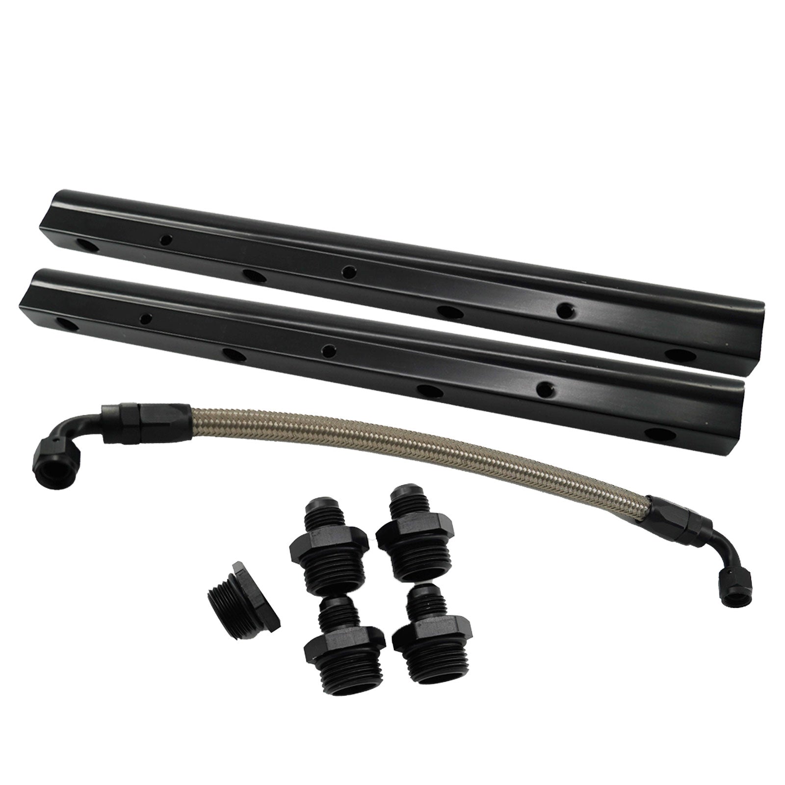 Billet LS1 LS2 LS6 92mm Intake Manifold MAP Sensor Fuel Rail Throttle Body Cable Bracket - Bull Boost Performance