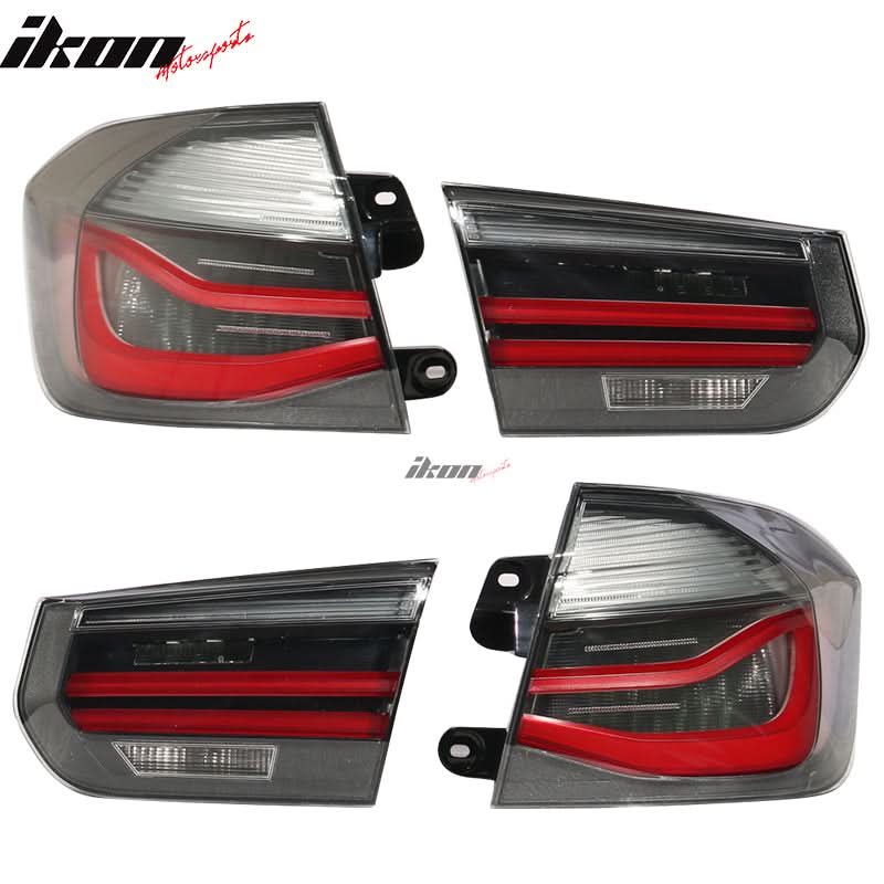 2012-2015 BMW F30 Rear Tail Lights With Wire Coding Harness