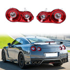 2009-2024 Nissan R35 GTR Red LED Tail Lights