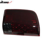 Fits 07-13 Chevy Silverado LED C Tail Light Housing Red Smoke Lens