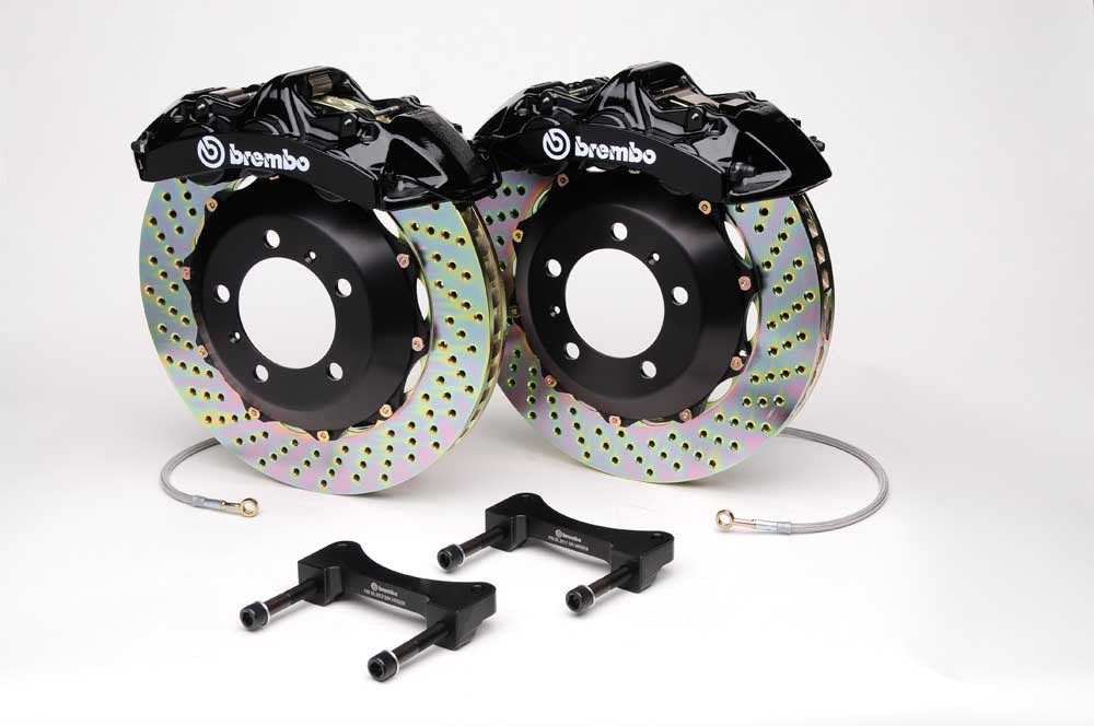 Brembo GT 4 Piston Big Brake Kit for E46 M3 (Rear) - CALL FOR CURRENT PRICING