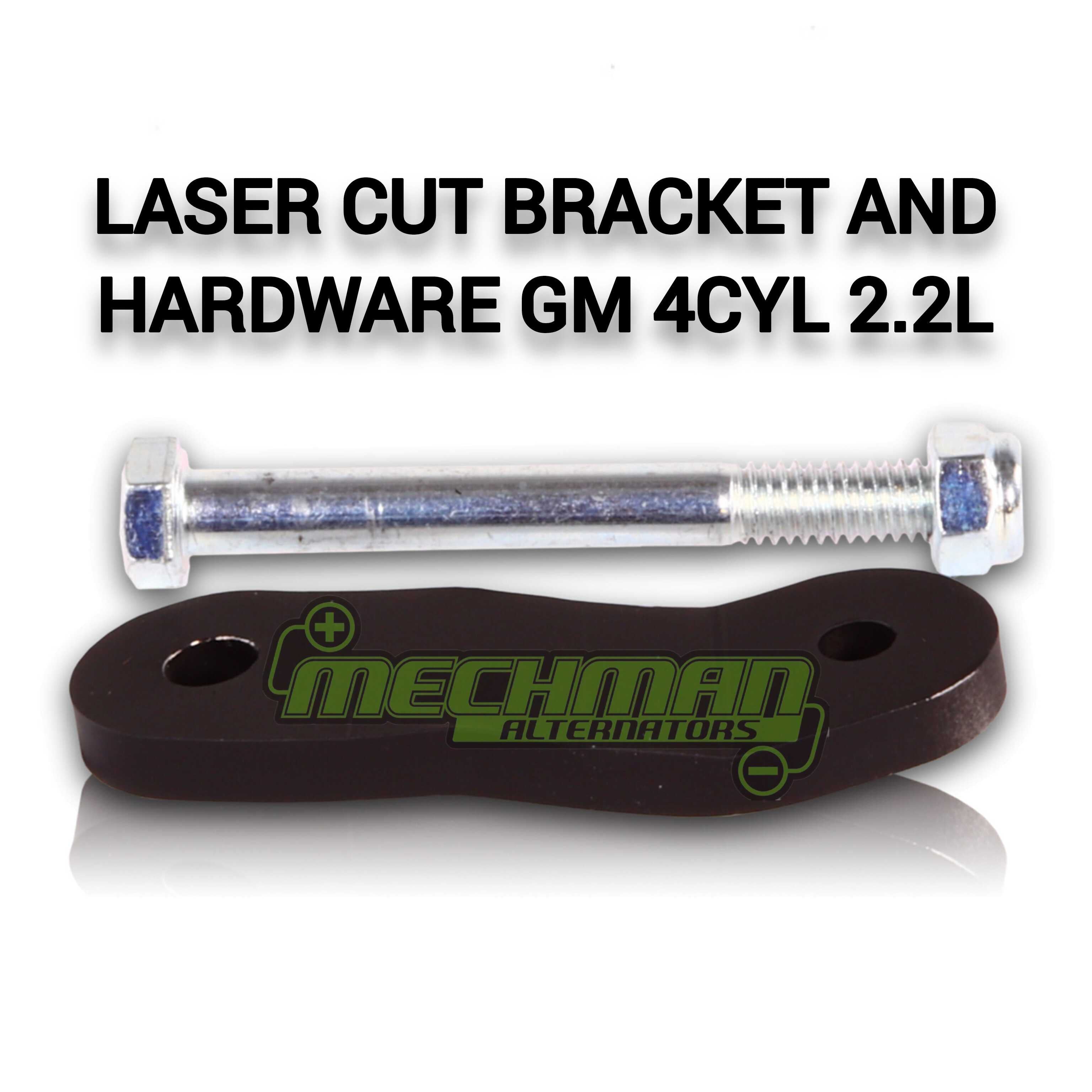Laser cut adapter bracket for select 2.2L SOHC GM engines