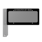 Trailer Stake Pocket License Plate Mount By Gatekeeper Off-Road