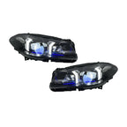 BMW 5 Series F10 / F18 LED Headlight Assembly with High / Low Beam 2011 - 2017