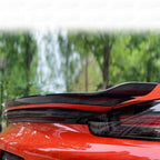 Dry Carbon Fiber Rear Trunk Spoiler for Porsche Cayman Boxster 718 16-19 - Bull Boost Performance