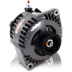 Marine 170 amp high output alternator for Ski / Wake Board Boats with 12SI 6.61 inch bolt pattern 6-Grove Serpentine Pulley