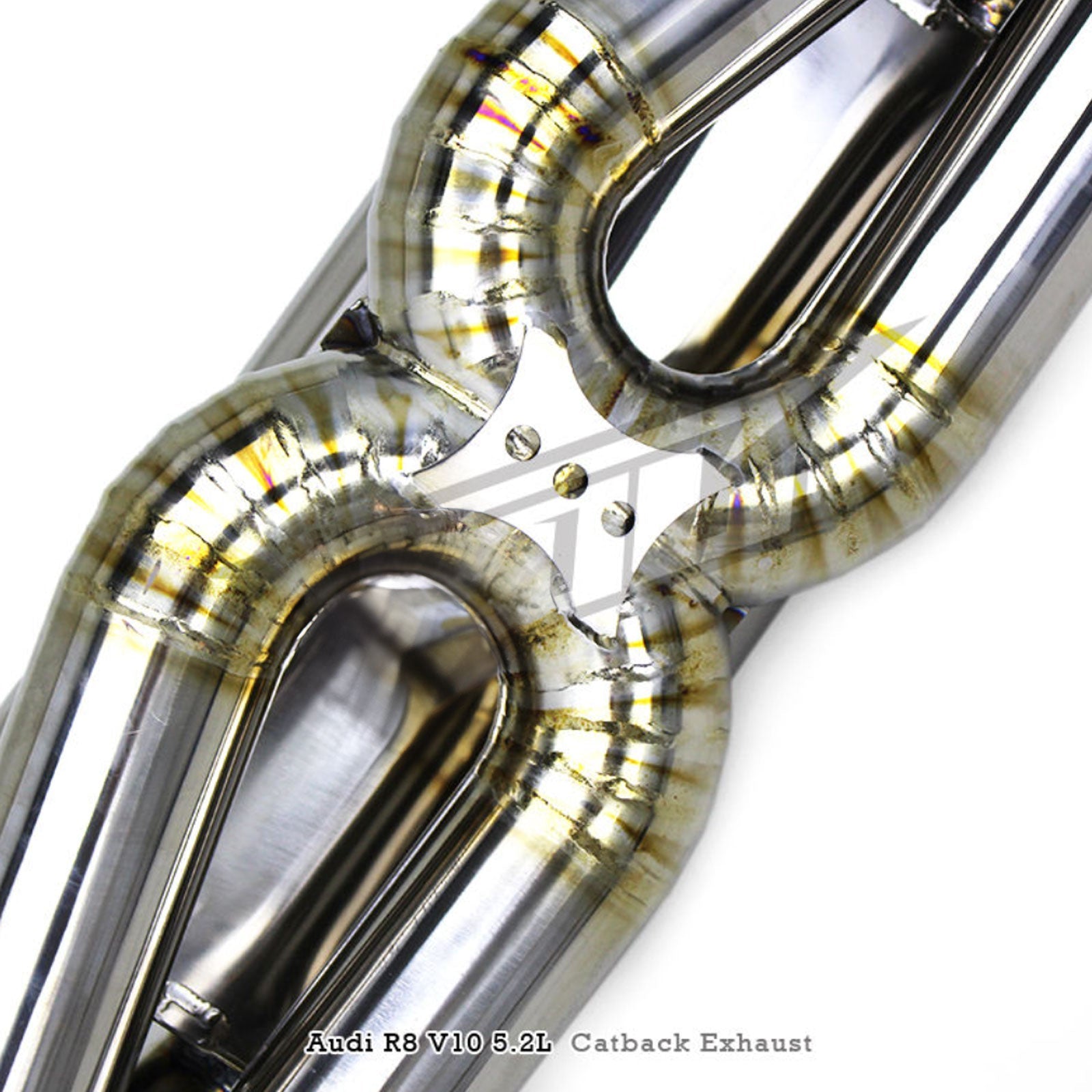 Titanium True F1 Valved Exhaust System for Audi R8 V8 V10 4.2 5.2 2017–23 Type 4S - Bull Boost Performance